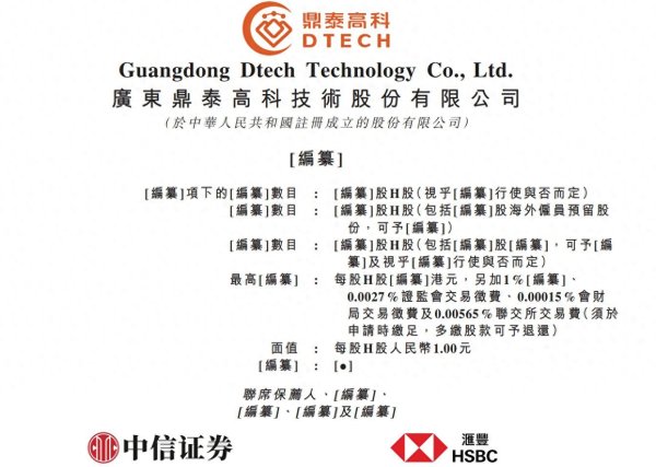 世界杯体彩官网 新股音讯 | 鼎泰高科(301377.SZ)二次递表港交所