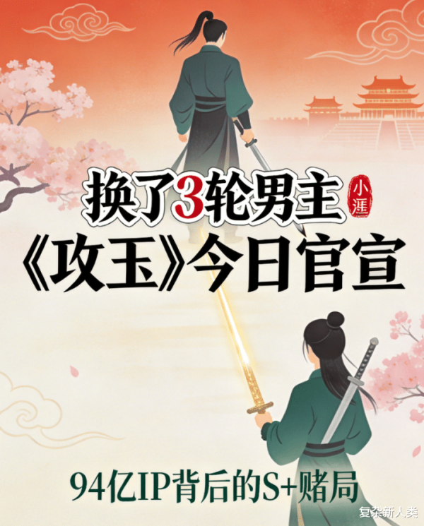 世界杯体彩官网 8 个月三换男主! 曾舜晞扛下 69% 剧集热度, 《攻玉》官宣定妆
