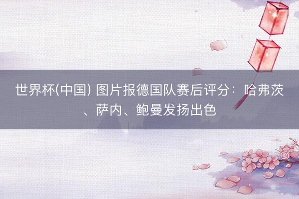 世界杯(中国) 图片报德国队赛后评分：哈弗茨、萨内、鲍曼发扬出色