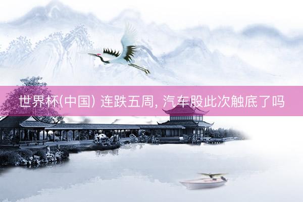 世界杯(中国) 连跌五周， 汽车股此次触底了吗